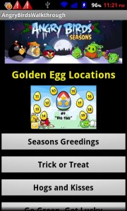 Angry Birds Golden Egg Guide
