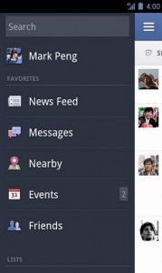 FAcebook timeline 179x300 Facebook 1.8.1   Timeline přímo z aplikace na Androidu