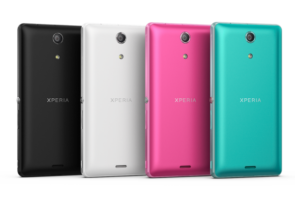 Sony Xperia ZR colors
