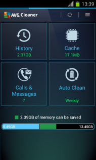 AVG Memory and Cache Cleaner