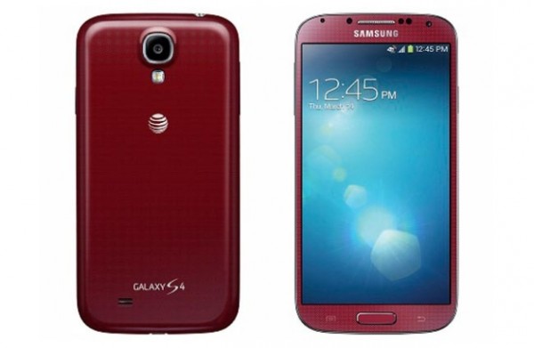 Galaxy S4 Aurora Red AT&T