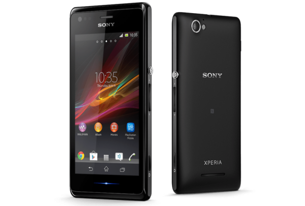 Sony Xperia M cerna