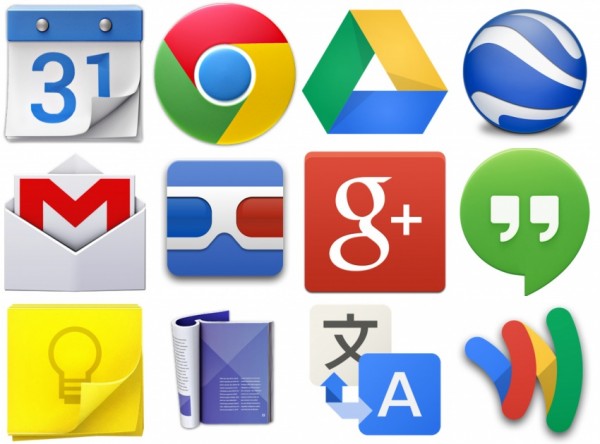 google apps icons