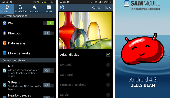 Galaxy S3 Android 4.3 leak2