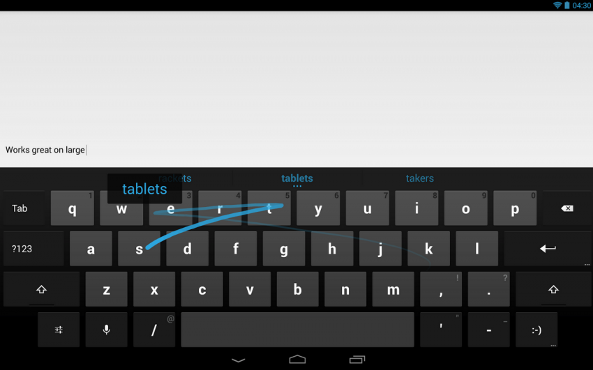 Google Keyboard 2.0