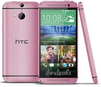 HTC One (M8) pink