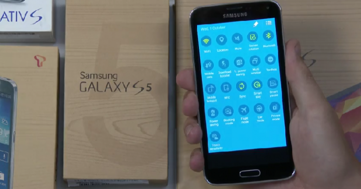 Android L - Samsung Galaxy S5