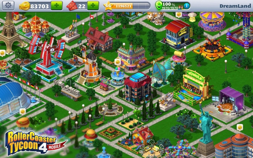 RollerCoaster Tycoon for mobile1