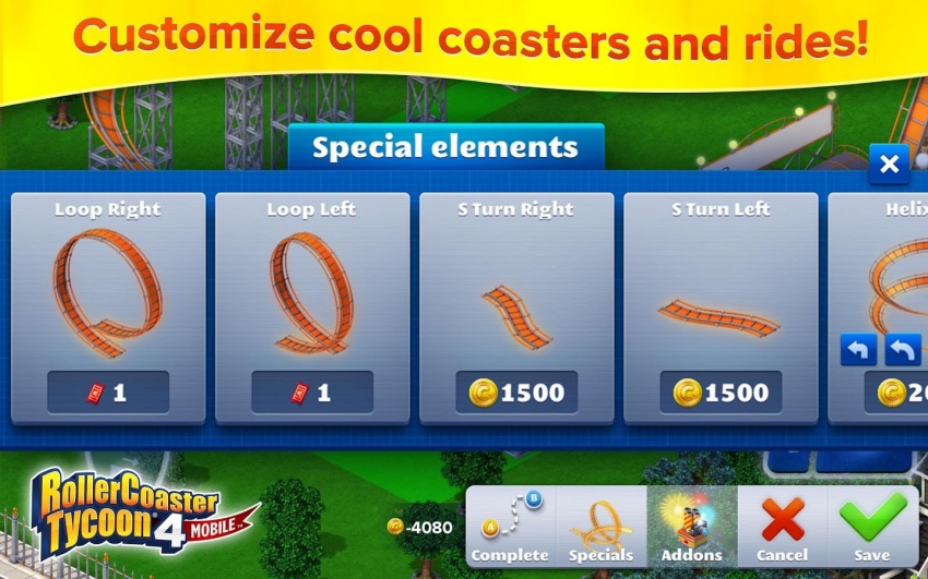 RollerCoaster Tycoon for mobile4